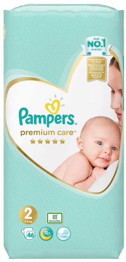 pampers zielony 4-8kg