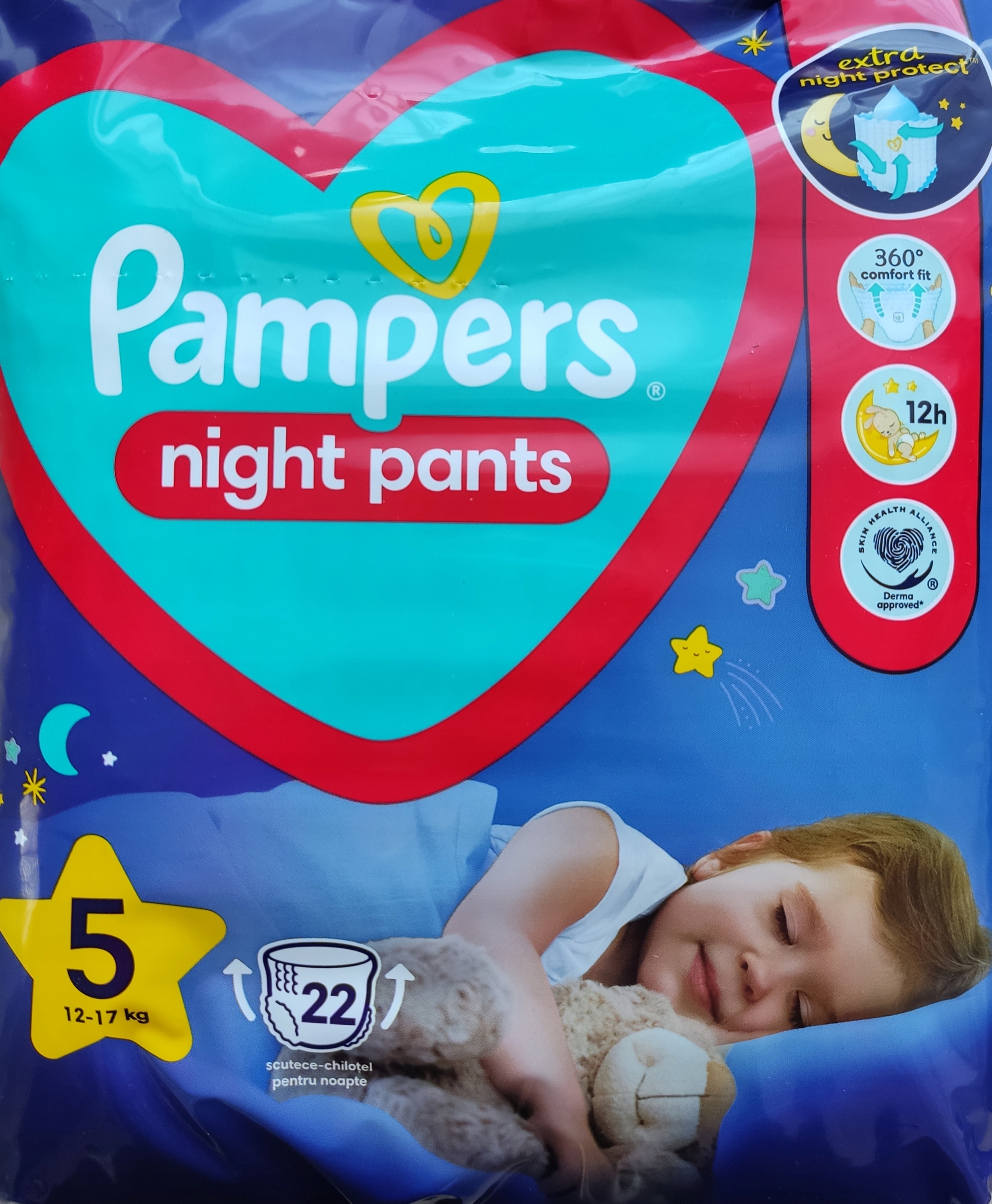 pampers.pant 5 cena 22 szt