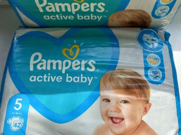 pampersy pampers 5 olx