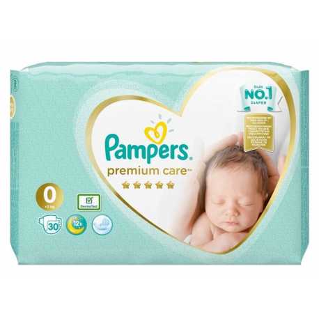 pampersy pampers zalozone na dziecko bez ubran