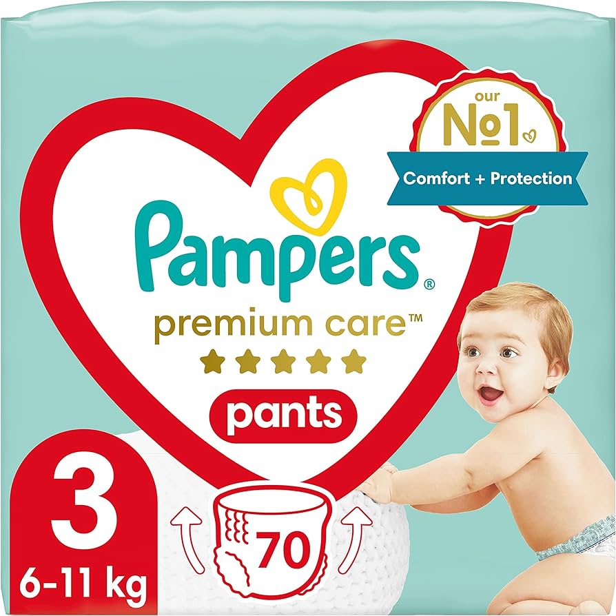 pampersy pieluchomajtki od 10kg