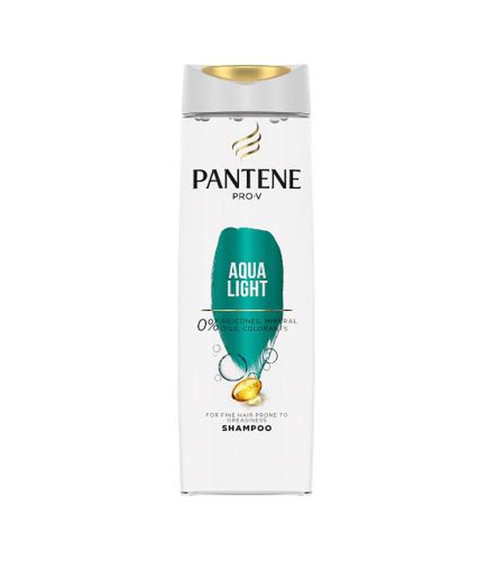 pantene pro v aqua light szampon do włosów przetłuszczających