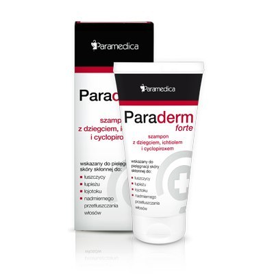 paraderm szampon z dziegciem 150g