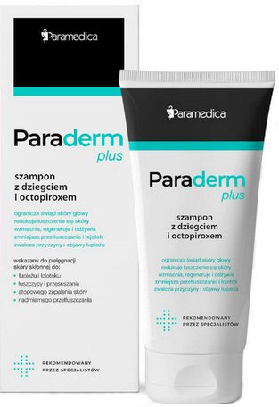 paraderm szampon z dziegciem i octopiroxem opinie