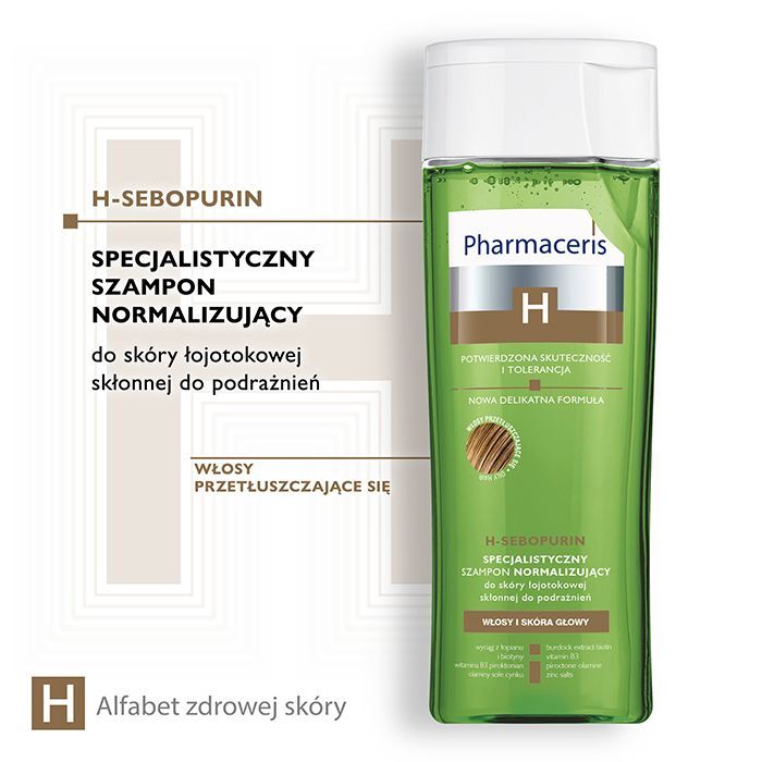 pharmaceris h keratineum skoncentrowany szampon wzmacniający do włosów 250ml