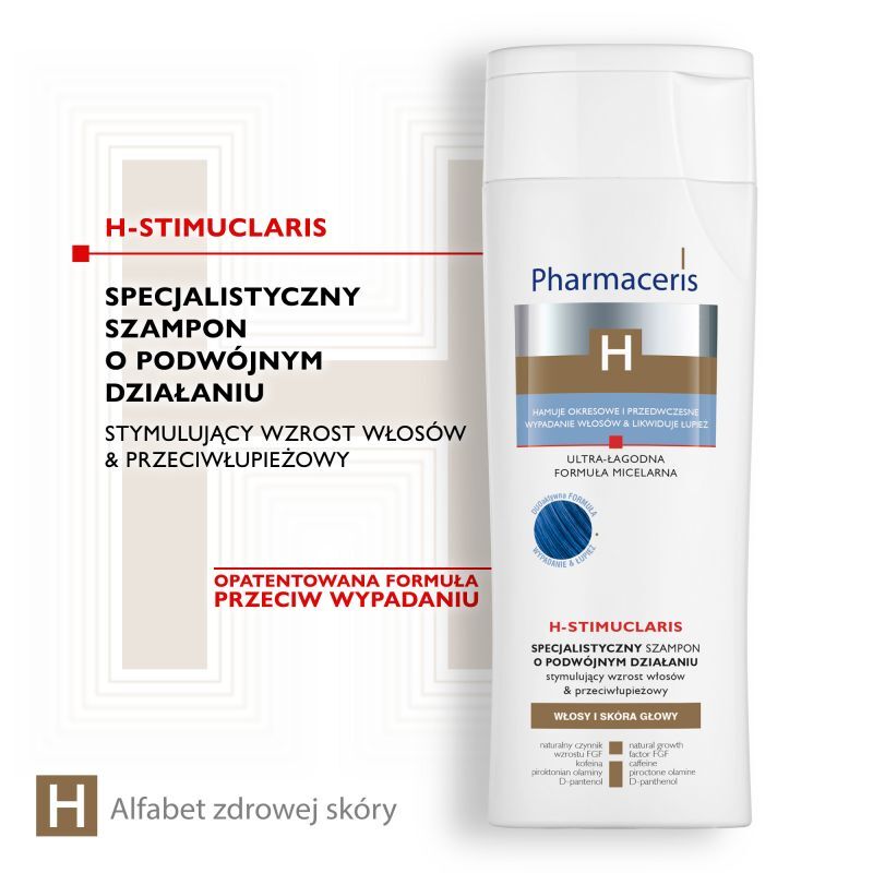 pharmaceris h keratineum szampon wzmacniający 250ml do wlosow oslabionych