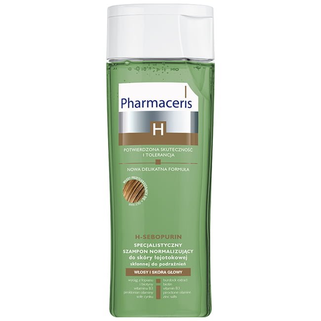 pharmaceris h sebopurin szampon normalizujący do skóry łojotokowej 250ml ceneo