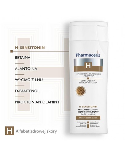 pharmaceris h sensitonin szampon kojący do skóry suchej 250 ml