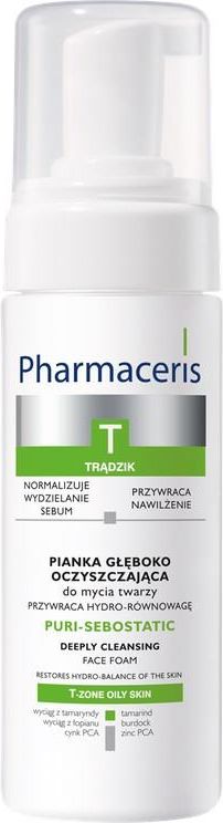 pharmaceris pianka oczyszczająca do twarzy