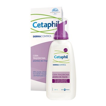 pianka do mycia twarzy cetaphil dermacontrol