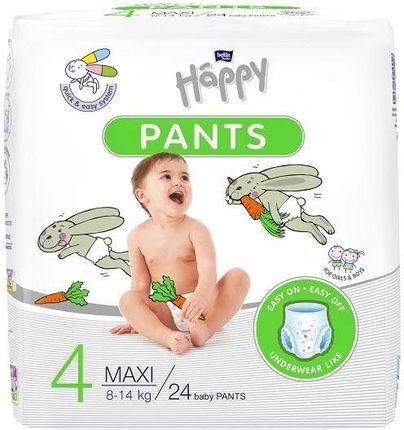 pieluchomajtki happy pants 4 ceneo