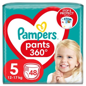 pieluchomajtki pampers 5