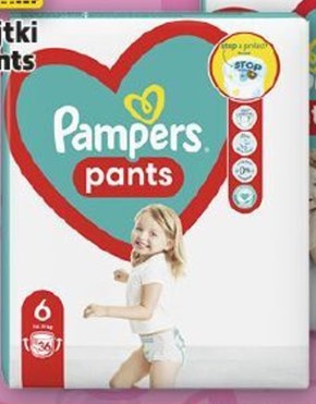 pieluchomajtki pampers 6 tesco