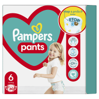 pieluchomajtki pampers 60szt