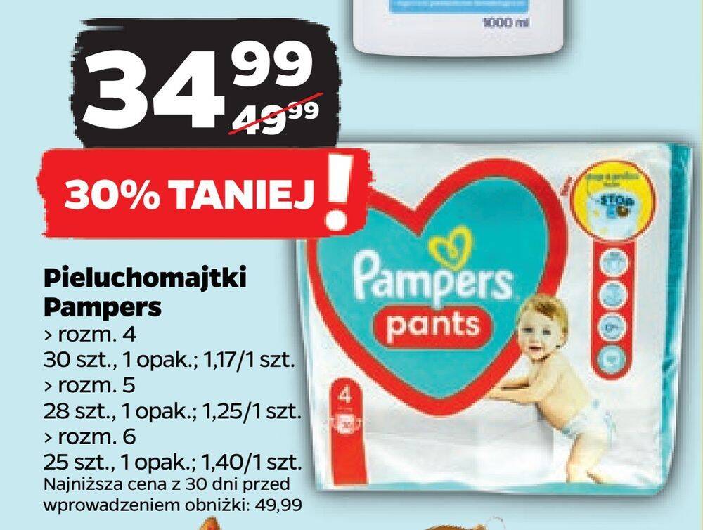 pieluchomajtki pampers carry