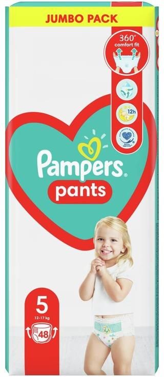 pieluchomajtki pampers jumbopack 78 szt