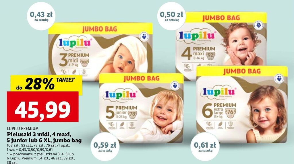 pieluchy 6 lidl box