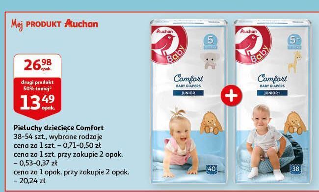 pieluchy baby comfort auchan