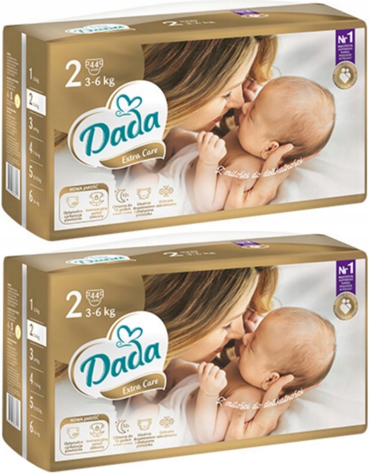 pieluchy dada 3-6 kg