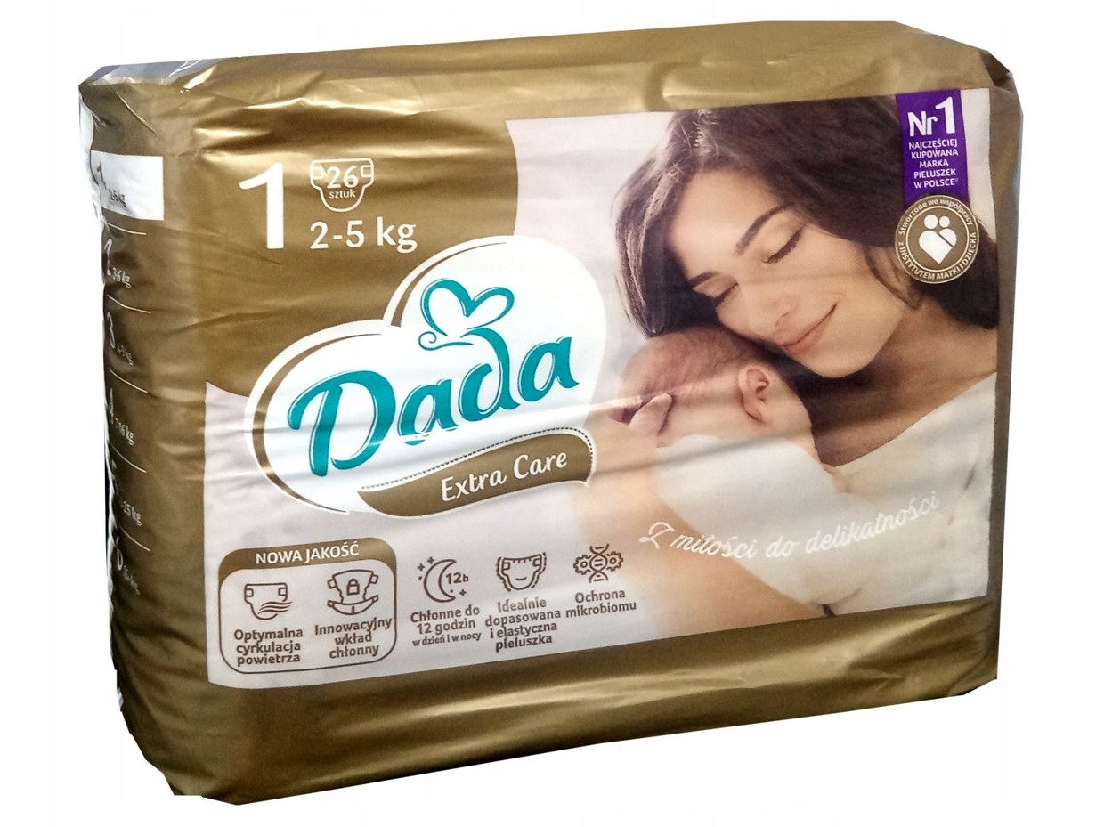 pieluchy dada extra care 1 cena