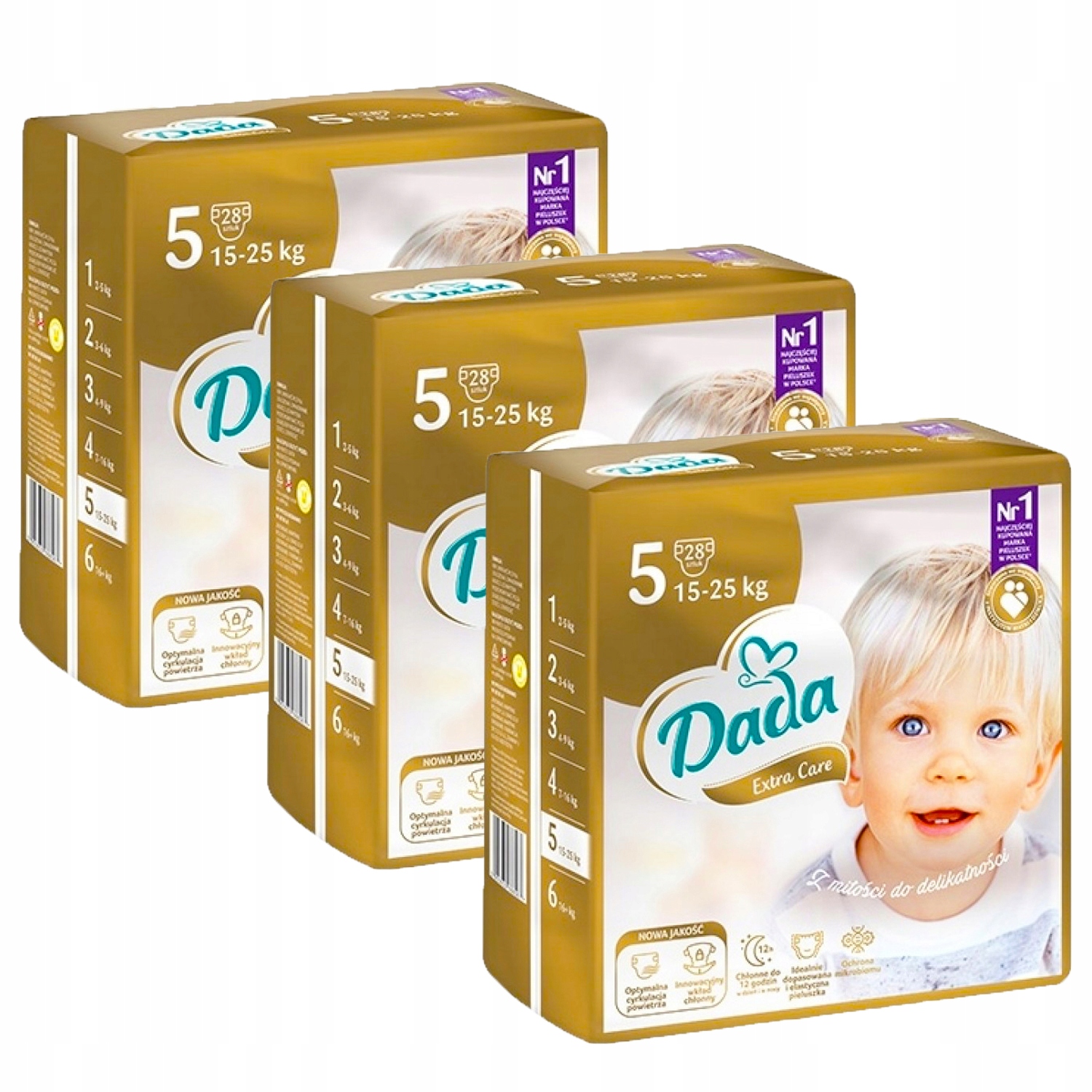 pieluchy dada extra care 5 box