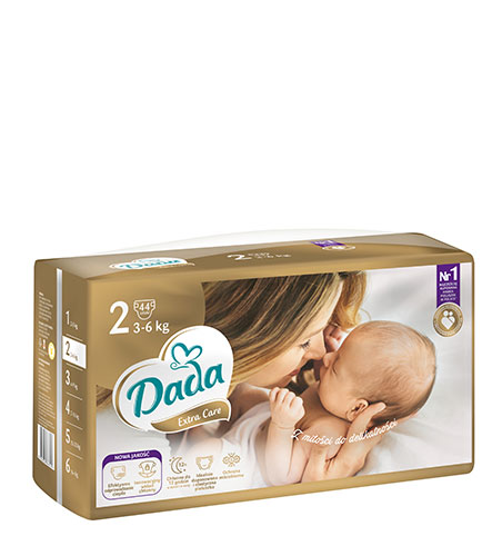 pieluchy dada extra care newborn