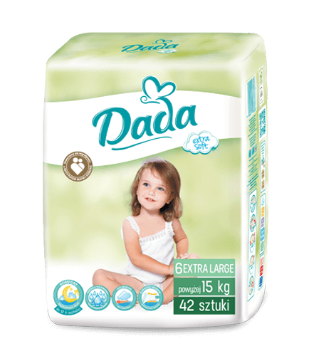 pieluchy dada extra soft 6