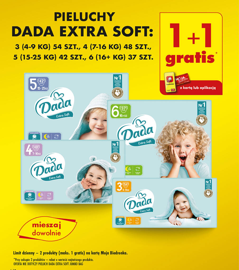 pieluchy dada promocja 2019