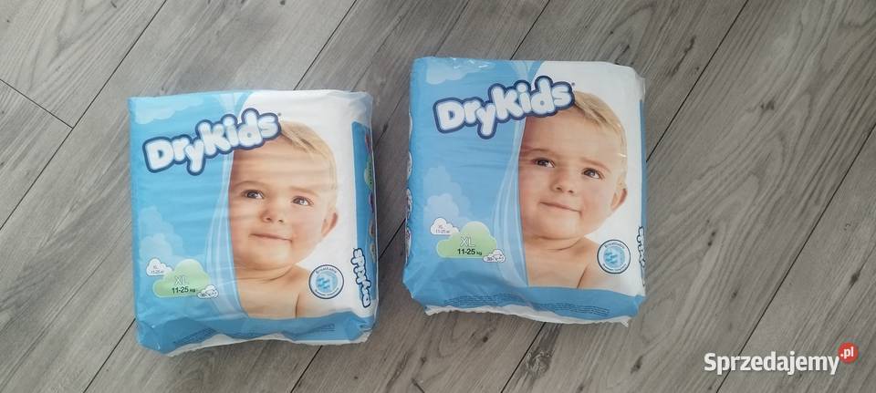 pieluchy dry kids xl 11-25 kg 30szt k 180 szt