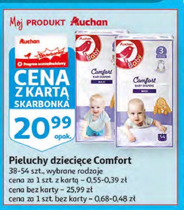 pieluchy huggies auchan