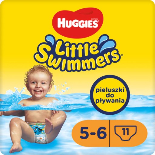 pieluchy huggies swimmers 5-6