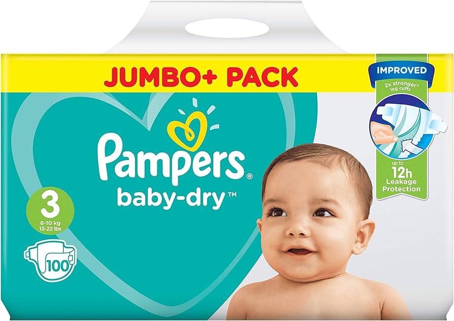 pieluchy pampers 3 baby dry