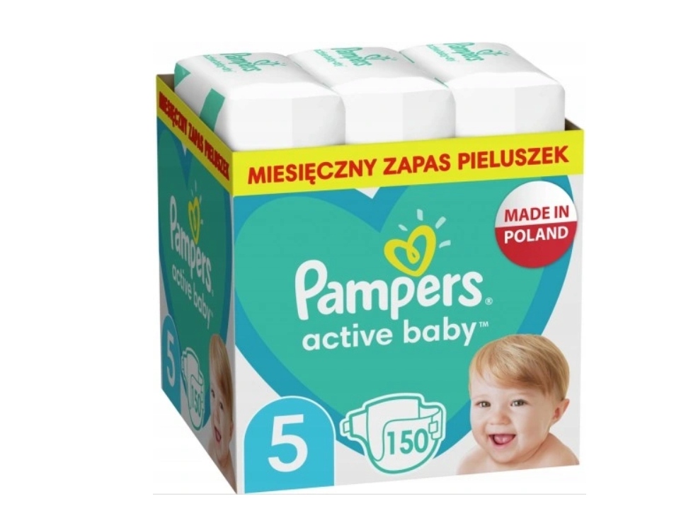 pieluchy pampers 5 active