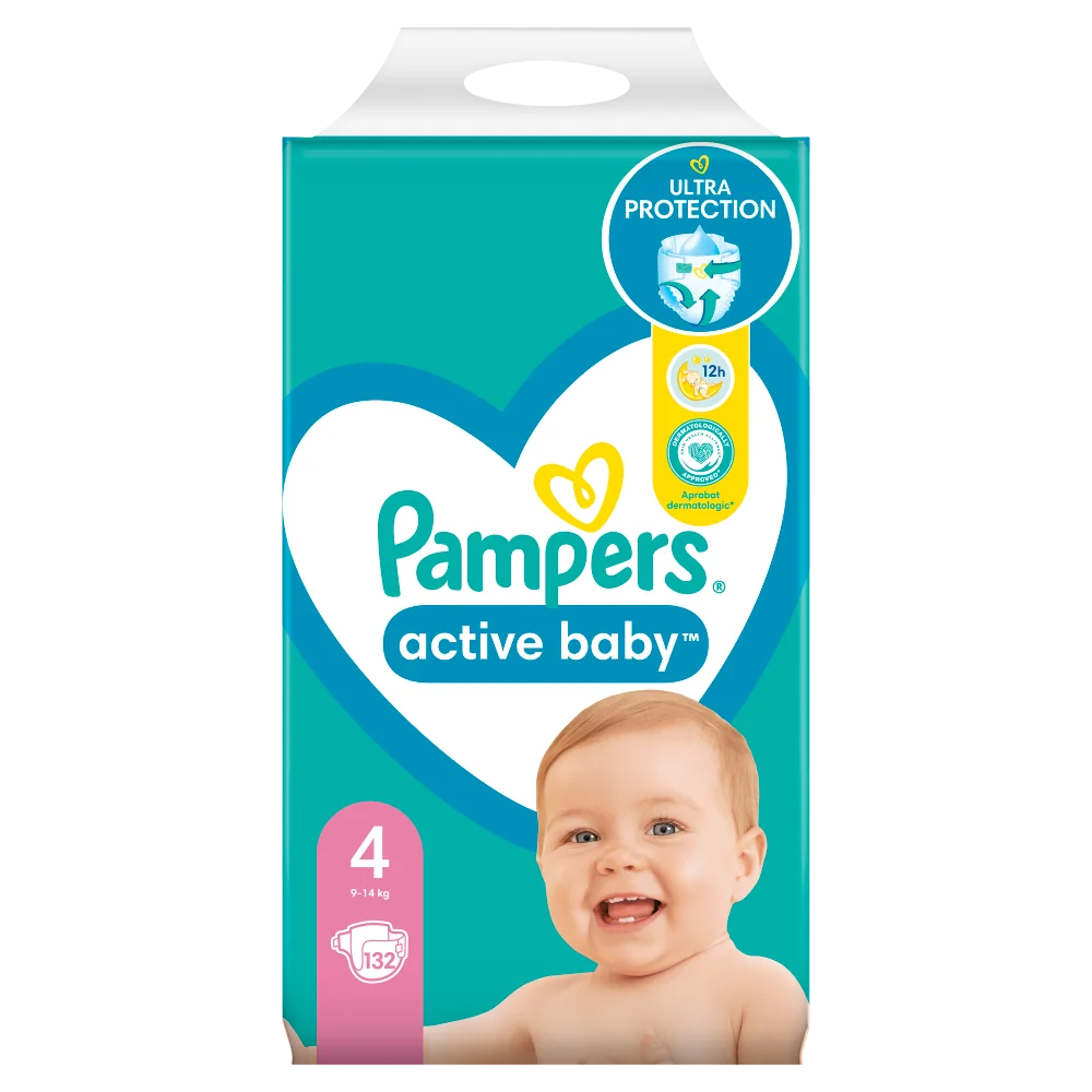 pieluchy pampers active baby 4