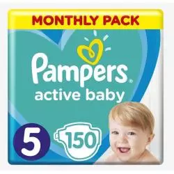 pieluchy pampers active baby mega box