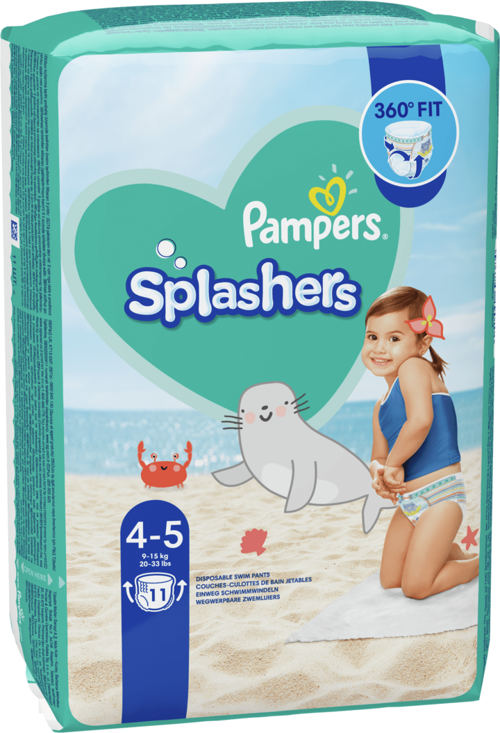 pieluchy pampers ile wody