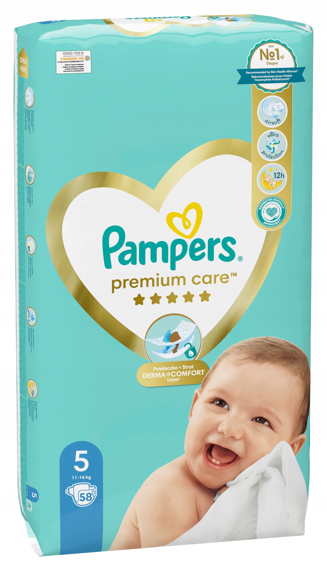 pieluchy pampers najmniejszy rozmiar