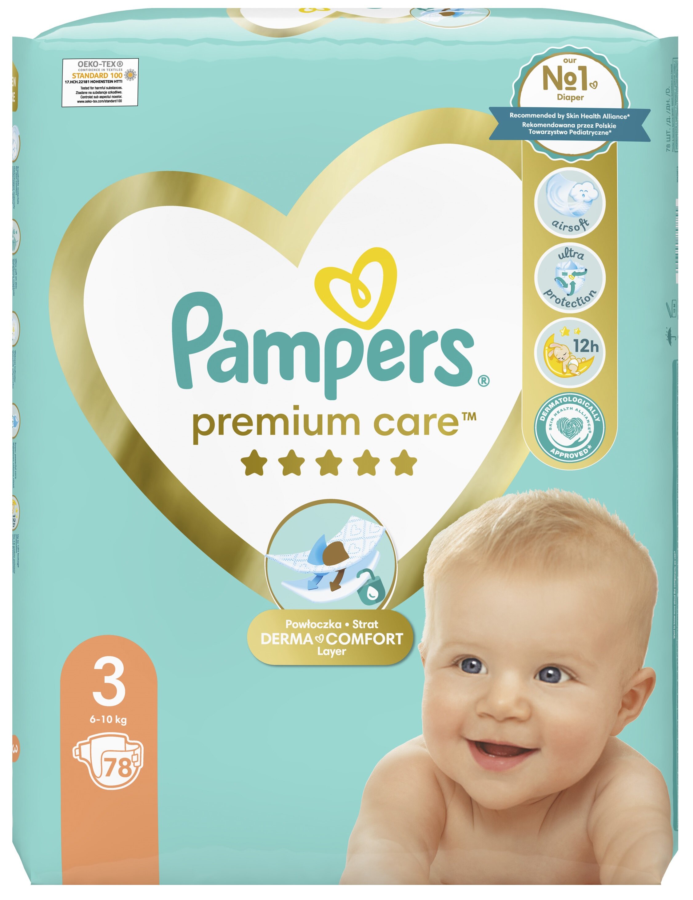 pieluchy pampers nr 3