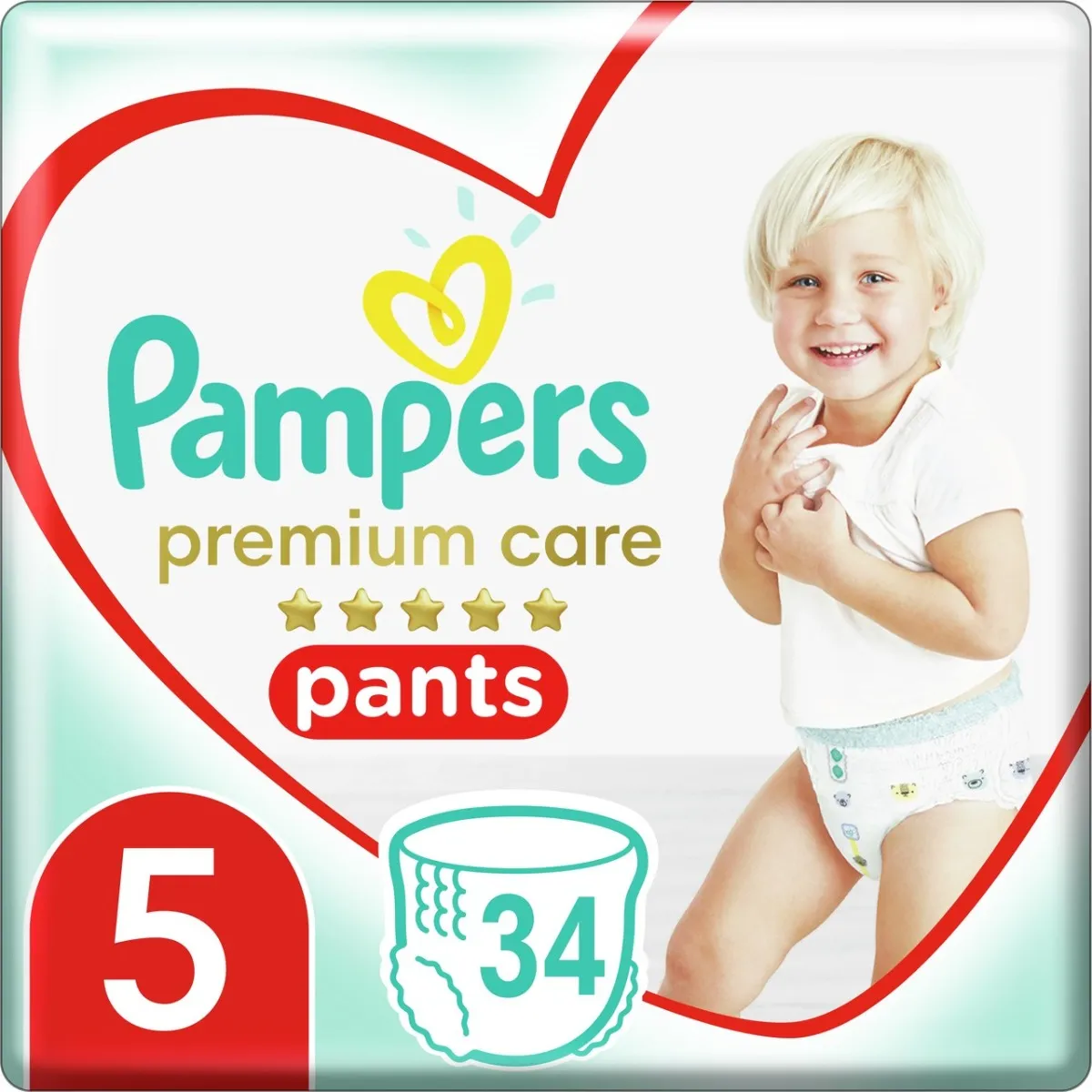 pieluchy pampers pants 5 premium care