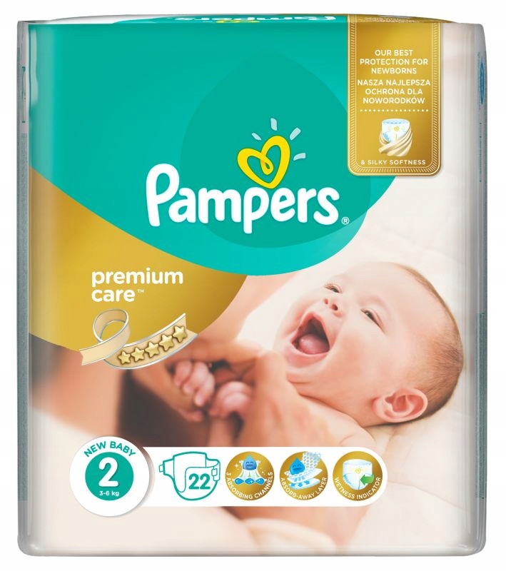 pieluchy pampers premium 2 allegro