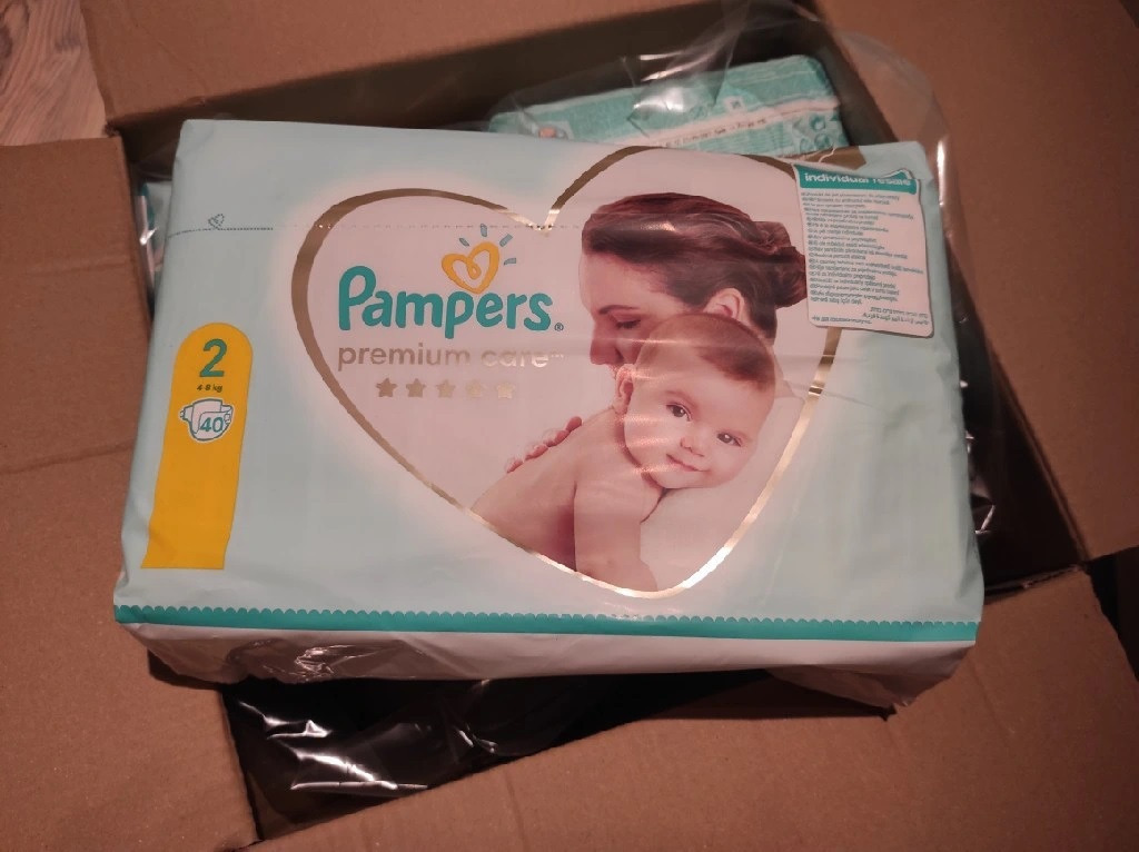 pieluchy pampers premium care 2 mini 160 szt