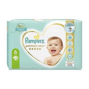 pieluchy pampers premium care 6