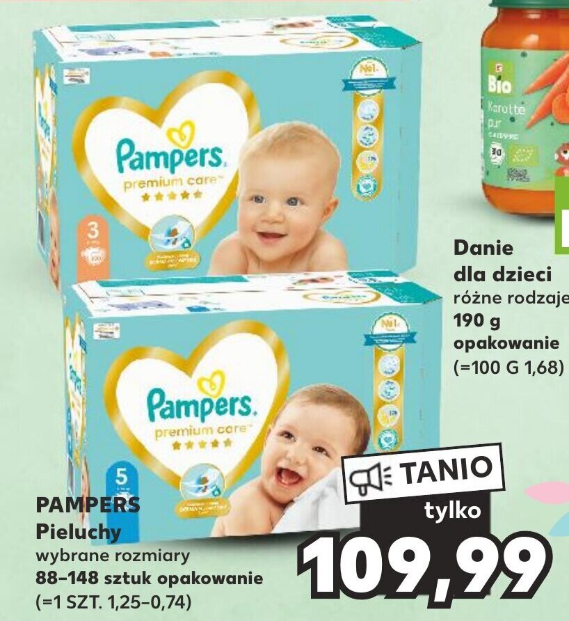 pieluchy pampers promocja kaufland