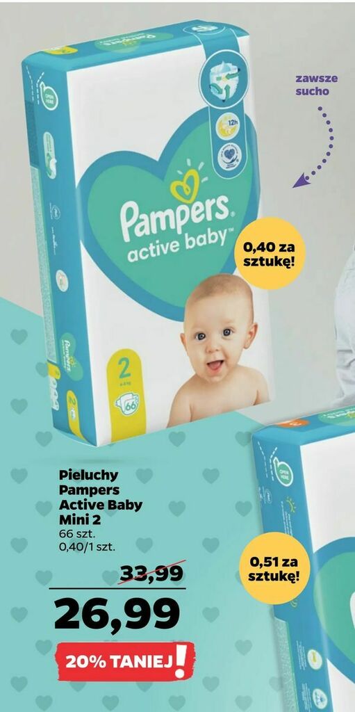 pieluchy pampers promocje 2