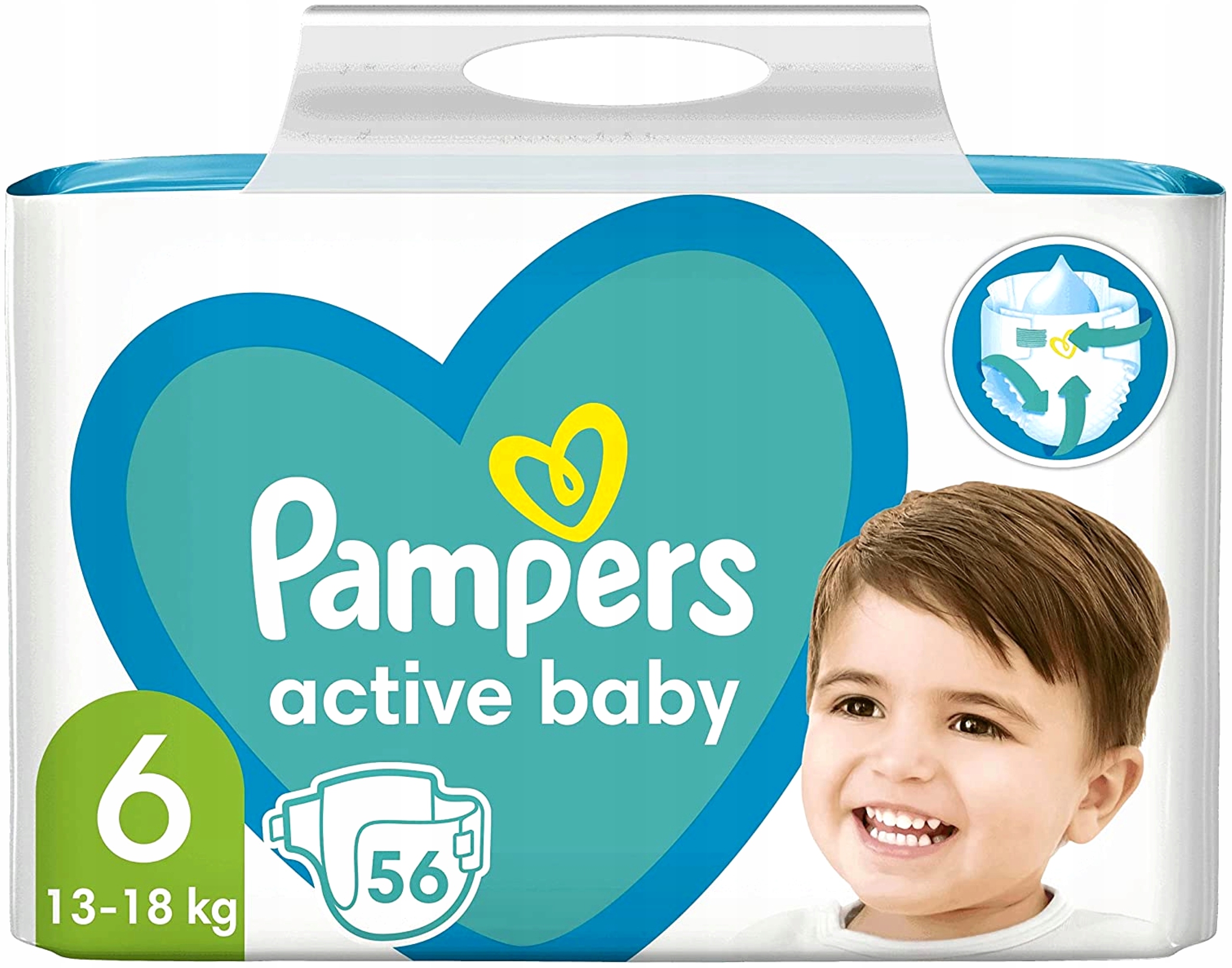 pieluchy pampers rozmiar 6