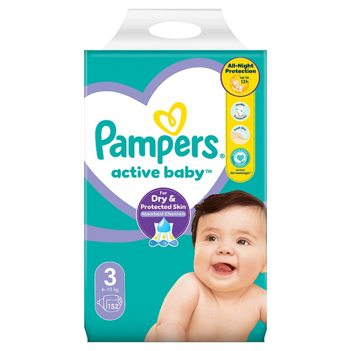 pieluchy pampers wykonanie