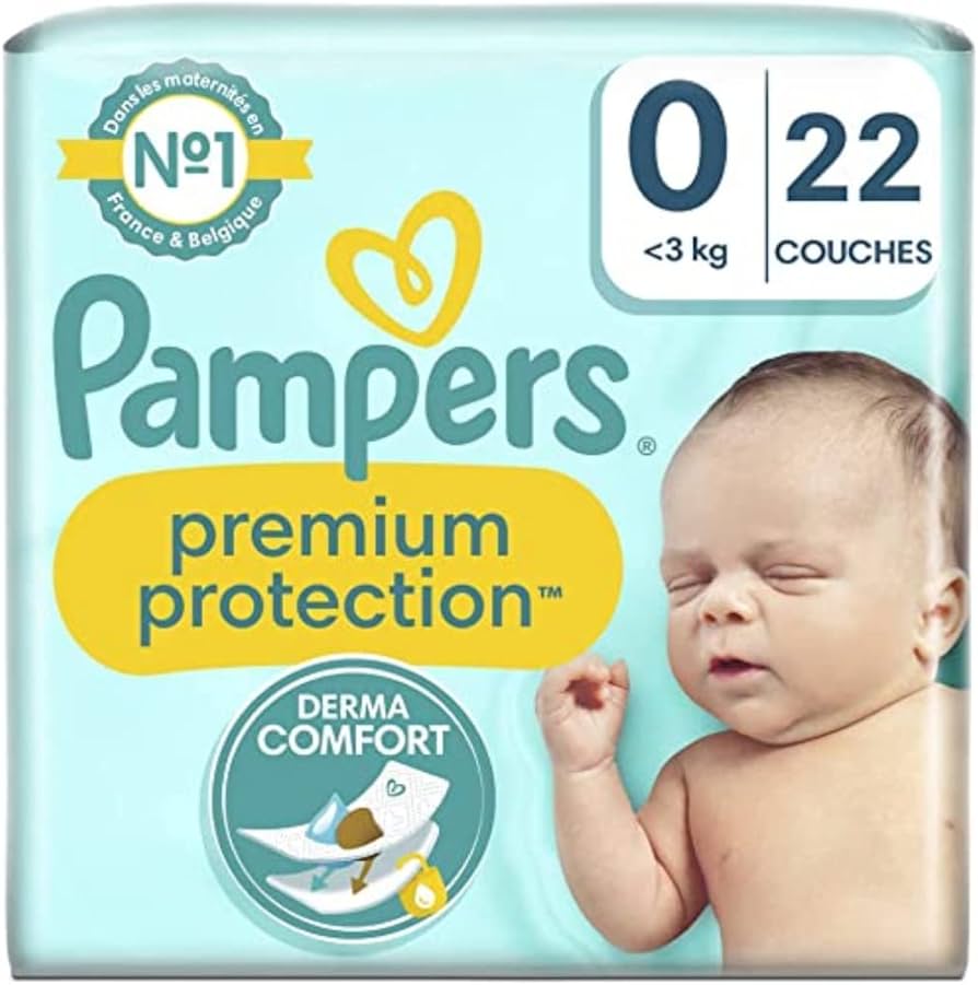 pieluchy pampers zółte