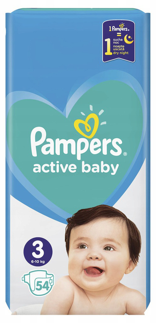 pieluszki jednorazowe pampers active baby