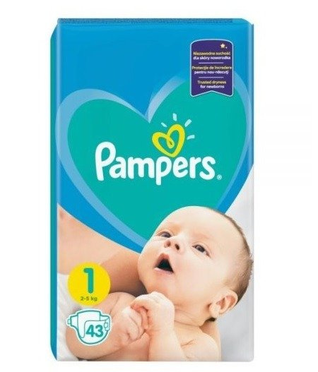 pieluszki pampers newborn 2-5 kg