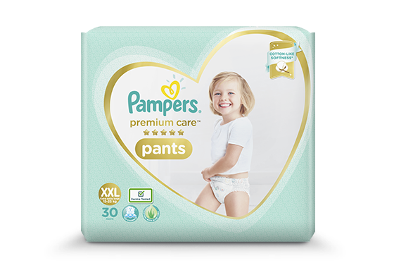 premium care pants pampers